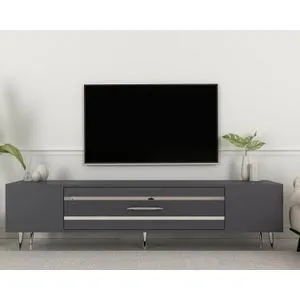 Dekolp2 - Anthracite, Silver Anthracite
Silver TV Stand