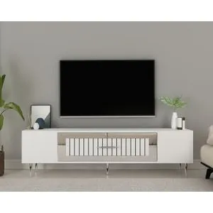 Dekolp3 - White, Silver White
Silver TV Stand
