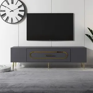 Dekop3 - Anthracite, Gold Anthracite
Gold TV Stand