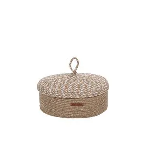 Dekorativna kutija u prirodnoj bež boji