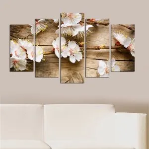 Dekorativna MDF Slika u Boji 5PMDF-30 (Set od 5 Delova)