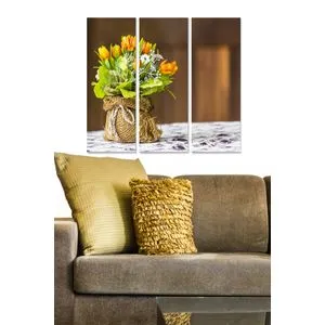 Dekorativna MDF Slika u Boji MDF155583701 (Set od 3 Komada)