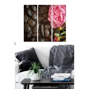 Dekorativna MDF Slika u Boji (Set od 3 Komada) - MDF1034664