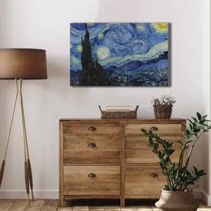 Dekorativna Slika na Platnu 'Vangog' - Višebojna, 45x70cm