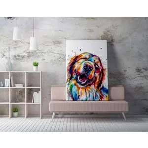 Dekorativna Slika na Platnu Wallity WY165 (50 x 70 cm) - Šareni Motivi