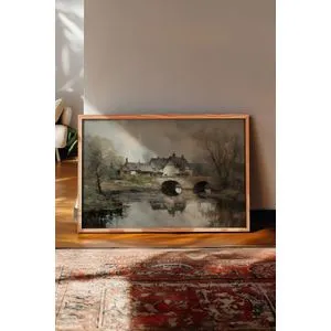Dekorativna slika u okviru 30 x 40 cm