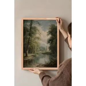 Dekorativna slika u okviru 30 x 40 cm
