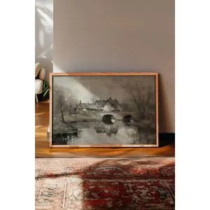 Dekorativna slika u okviru 30 x 40 cm