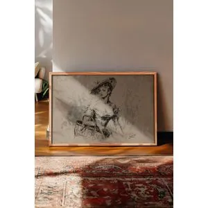 Dekorativna slika u okviru 30 x 40 cm