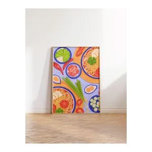 Dekorativna slika u okviru 30 x 40 cm
