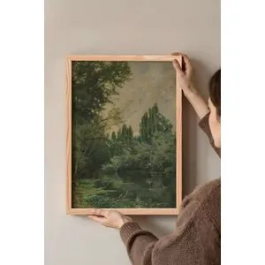 Dekorativna slika u okviru 30 x 40 cm
