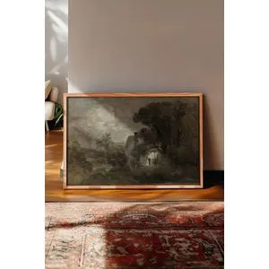 Dekorativna slika u okviru 30 x 40 cm