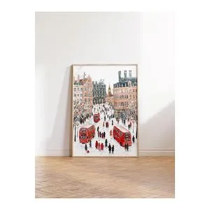Dekorativna slika u okviru 50 x 70 cm