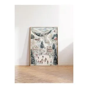 Dekorativna slika u okviru 50 x 70 cm