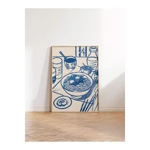 Dekorativna slika u okviru 50 x 70 cm