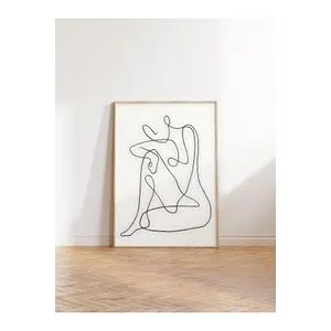 Dekorativna slika u okviru 50 x 70 cm