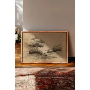 Dekorativna slika u okviru 50 x 70 cm