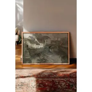 Dekorativna slika u okviru 50 x 70 cm