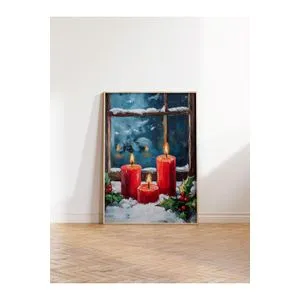 Dekorativna slika u okviru 50 x 70 cm