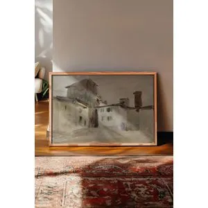 Dekorativna slika u okviru 50 x 70 cm