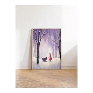 Dekorativna slika u okviru 50 x 70 cm
