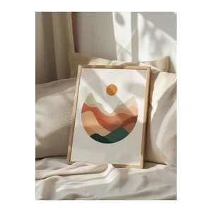 Dekorativna slika u okviru 50 x 70 cm