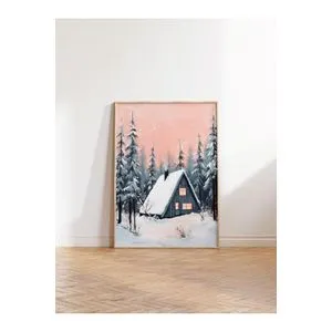 Dekorativna slika u okviru 50 x 70 cm