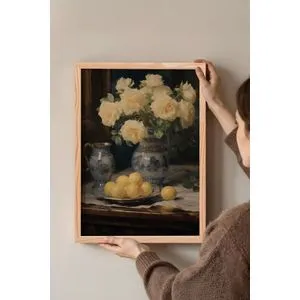 Dekorativna slika u okviru 50 x 70 cm