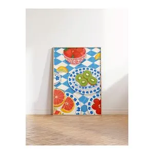 Dekorativna slika u okviru 50 x 70 cm