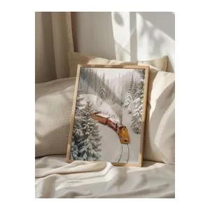 Dekorativna slika u okviru 50 x 70 cm