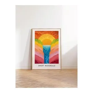 Dekorativna slika u okviru 50 x 70 cm
