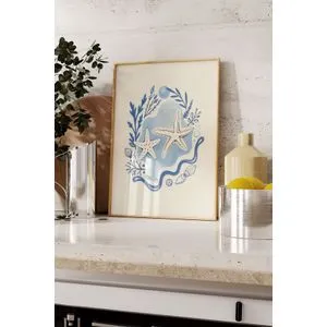 Dekorativna slika u okviru 50 x 70 cm