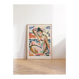 Dekorativna slika u okviru 50 x 70 cm