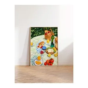 Dekorativna slika u okviru 50 x 70 cm