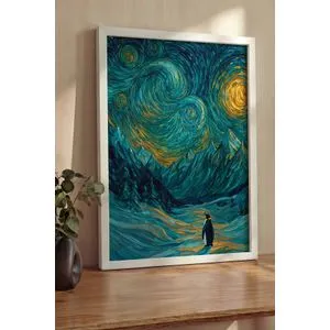 Dekorativna slika u okviru 50 x 70 cm