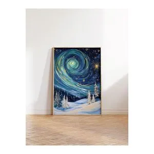 Dekorativna slika u okviru 50 x 70 cm