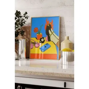 Dekorativna slika u okviru 50 x 70 cm