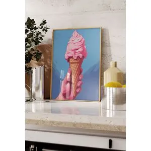 Dekorativna slika u okviru 50 x 70 cm