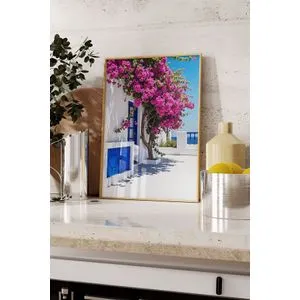 Dekorativna slika u okviru 50 x 70 cm