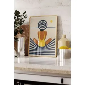 Dekorativna slika u okviru 50 x 70 cm