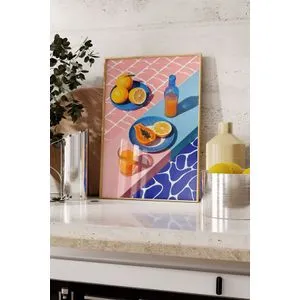 Dekorativna slika u okviru 50 x 70 cm
