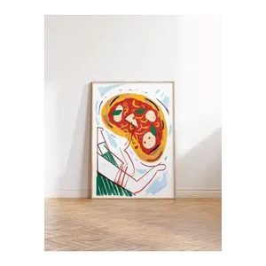 Dekorativna slika u okviru 50 x 70 cm