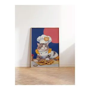 Dekorativna slika u okviru 50 x 70 cm