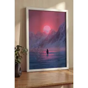 Dekorativna slika u okviru 50 x 70 cm