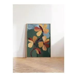 Dekorativna slika u okviru 50 x 70 cm