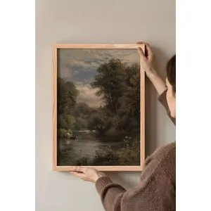 Dekorativna slika u okviru 50 x 70 cm