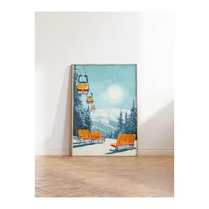 Dekorativna slika u okviru 50 x 70 cm