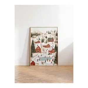 Dekorativna slika u okviru 50 x 70 cm