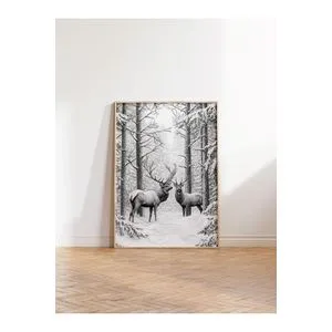 Dekorativna slika u okviru 50 x 70 cm