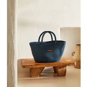 Dekorativna Torba u Mornarsko Plavoj Boji